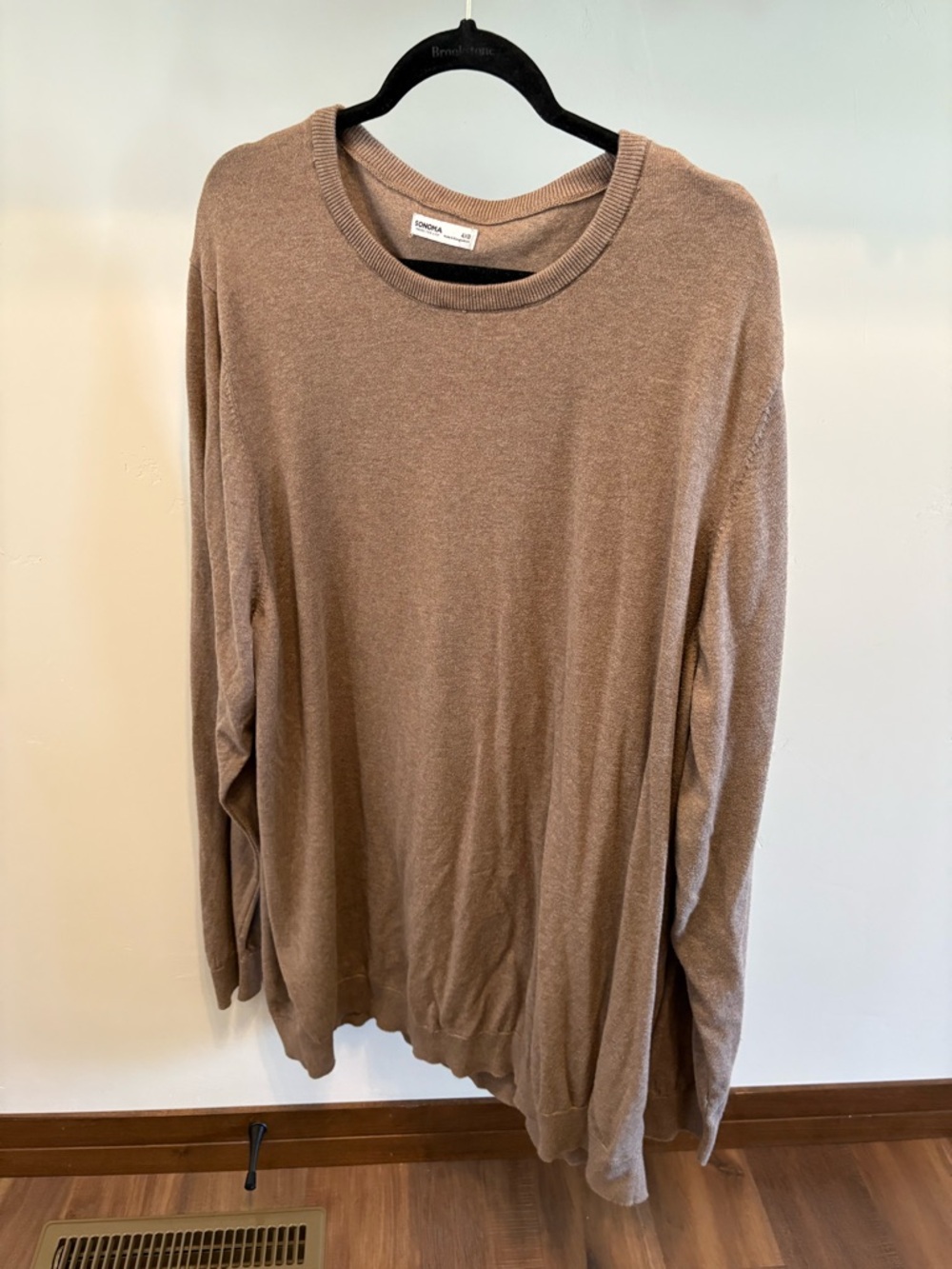 Sonoma 4XB Tan Crewneck Sweater